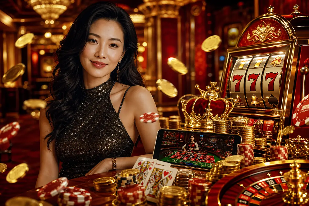 gemsbet Casino studio langsung croupier profesional