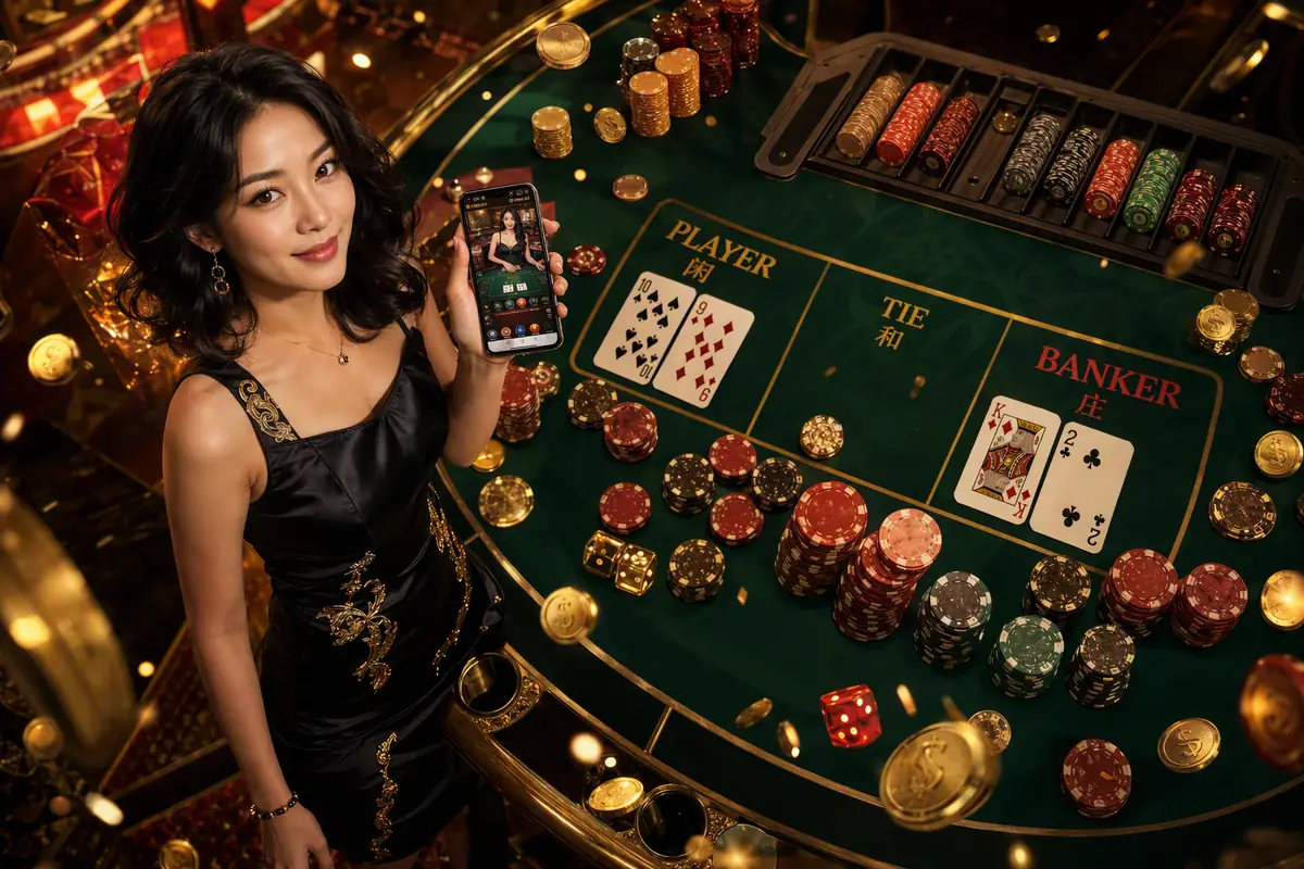 gemsbet Casino meja baccarat langsung